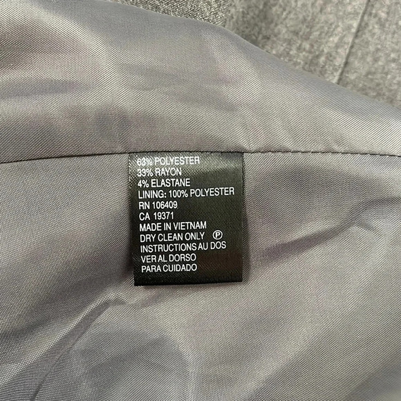 TAHARI ARTHUR S. LEVINE Fitted Blazer Button Details Open Style Lined, Size 8 - Picture 7 of 8